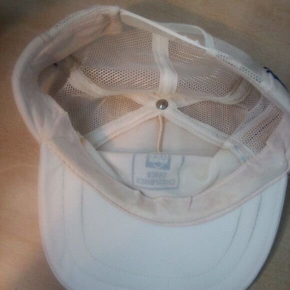 Vintage Delco Electronics Striped Snap Back Trucker Hat - Picture 6 of 7